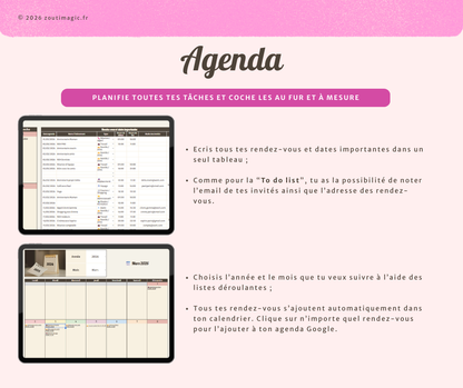 To do list et Agenda