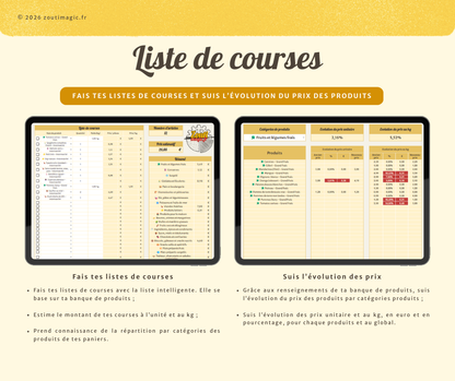 Liste de courses